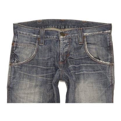 Wrangler Floyd Men Blue Straight Slim Jeans W30 L35