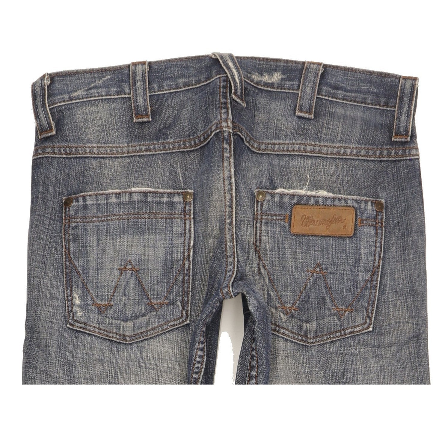 Wrangler Floyd Men Blue Straight Slim Jeans W30 L35