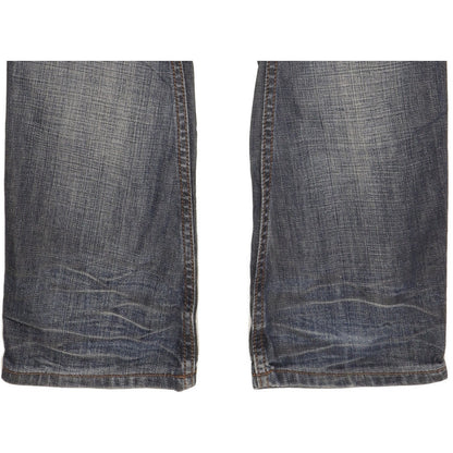 Wrangler Floyd Men Blue Straight Slim Jeans W30 L35