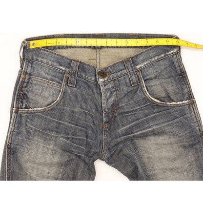 Wrangler Floyd Men Blue Straight Slim Jeans W30 L35