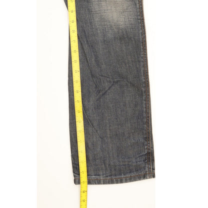 Wrangler Floyd Men Blue Straight Slim Jeans W30 L35