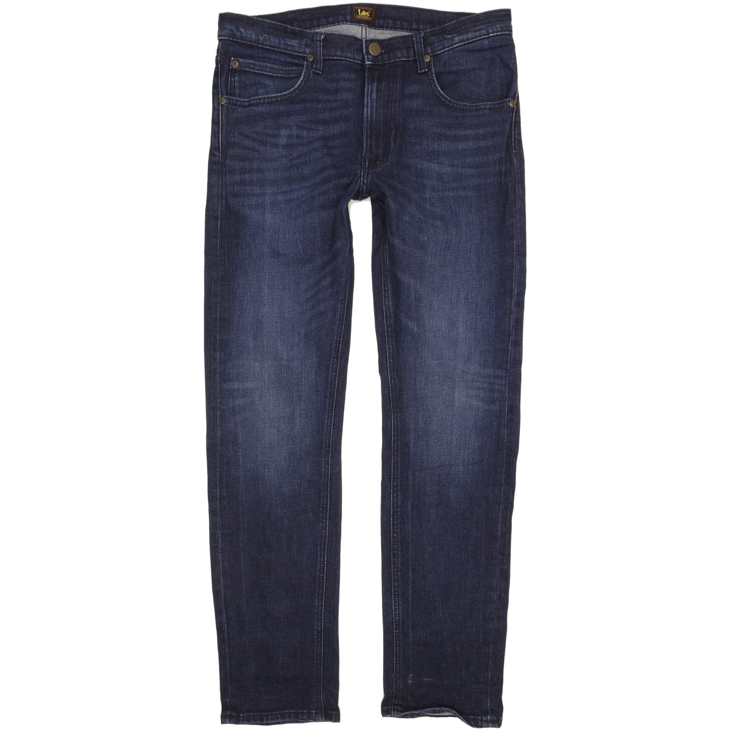 Lee Daren Men Blue Straight Slim Stretch Jeans W32 L32