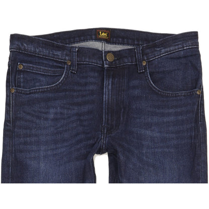 Lee Daren Men Blue Straight Slim Stretch Jeans W32 L32