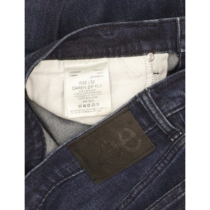 Lee Daren Men Blue Straight Slim Stretch Jeans W32 L32