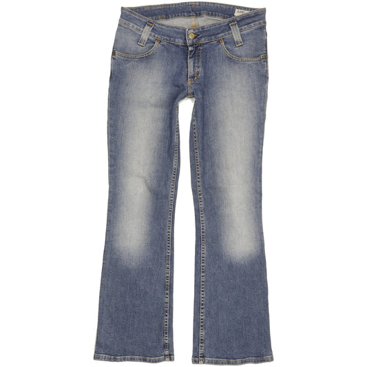Lee Leola Women Blue Bootcut Slim Stretch Jeans W32 L31