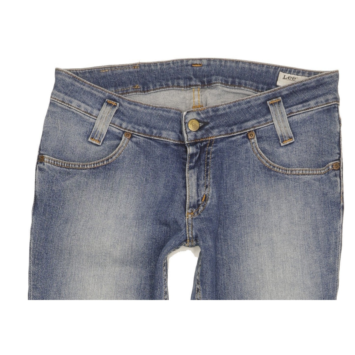 Lee Leola Women Blue Bootcut Slim Stretch Jeans W32 L31