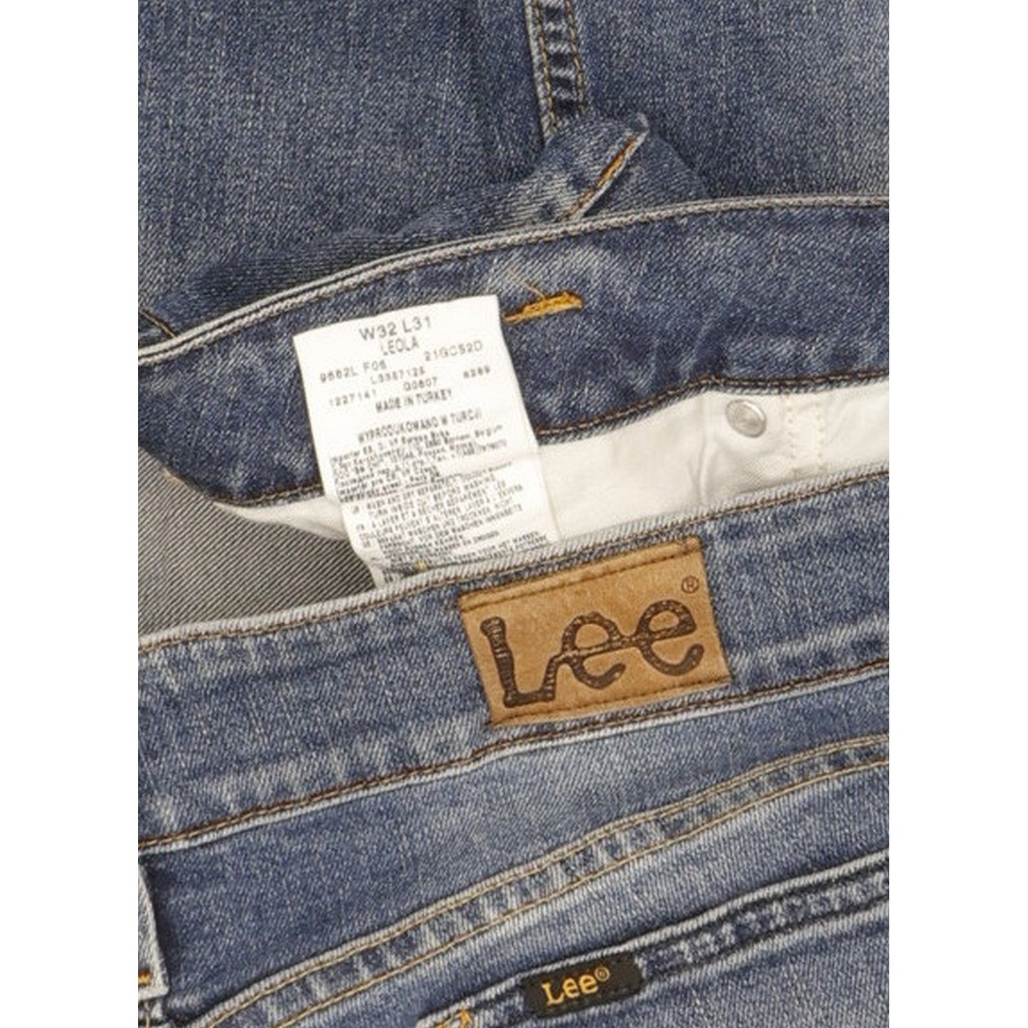 Lee Leola Women Blue Bootcut Slim Stretch Jeans W32 L31