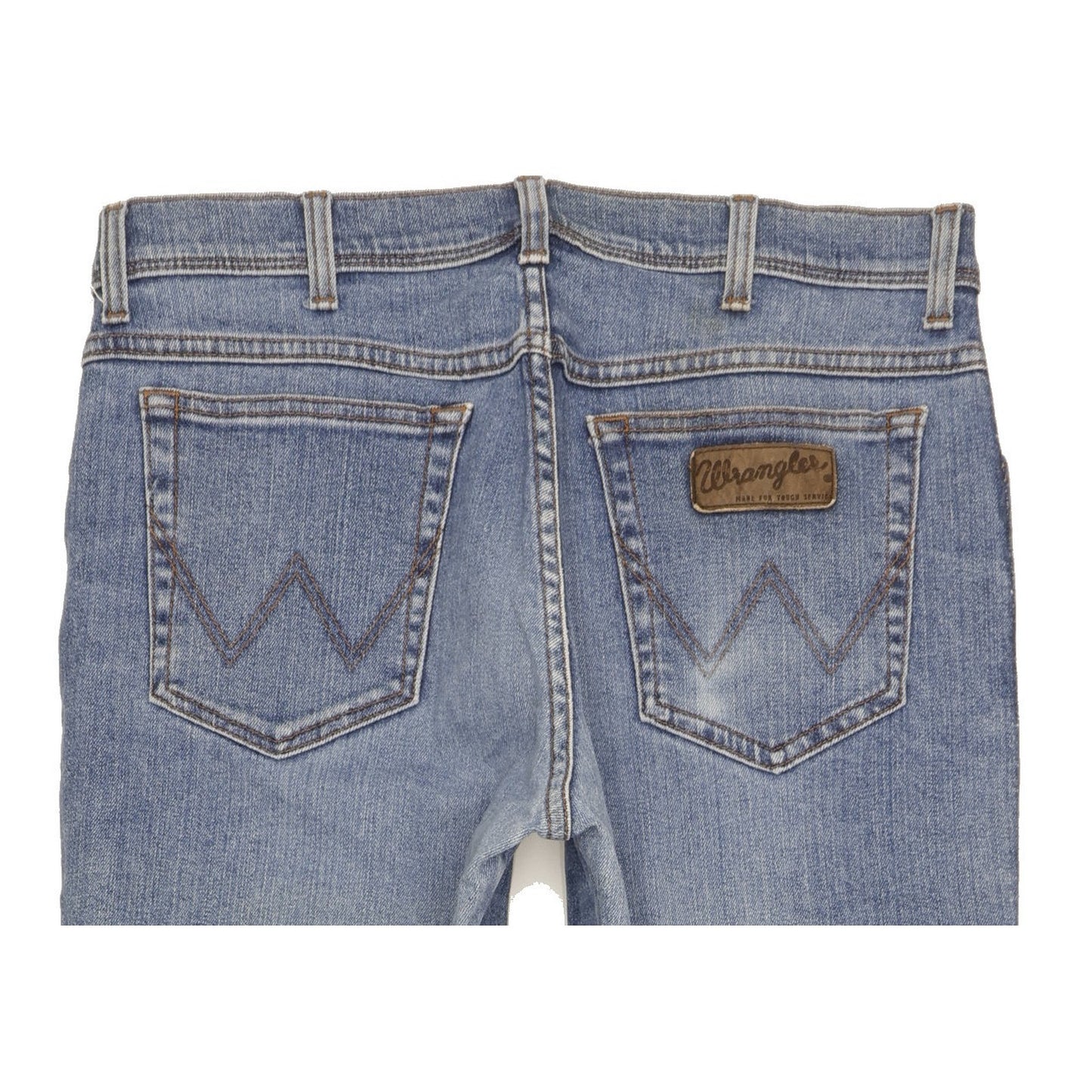 Wrangler Texas Men Blue Straight Regular Stretch Jeans W34 L34