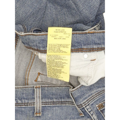 Wrangler Texas Men Blue Straight Regular Stretch Jeans W34 L34