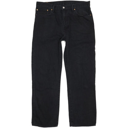 Levi's 751 Men Black Straight Regular Jeans W38 L31