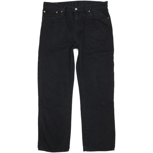 Levi's 751 Men Black Straight Regular Jeans W38 L31