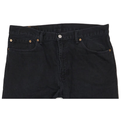 Levi's 751 Men Black Straight Regular Jeans W38 L31