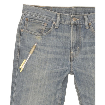Levi's 511 Men Blue Straight Slim Jeans W32 L30
