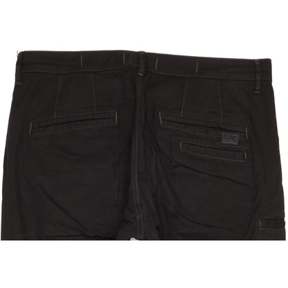 G-Star Boyfriend Men Black Tapered Relaxed Chino Stretch Jeans W34 L30