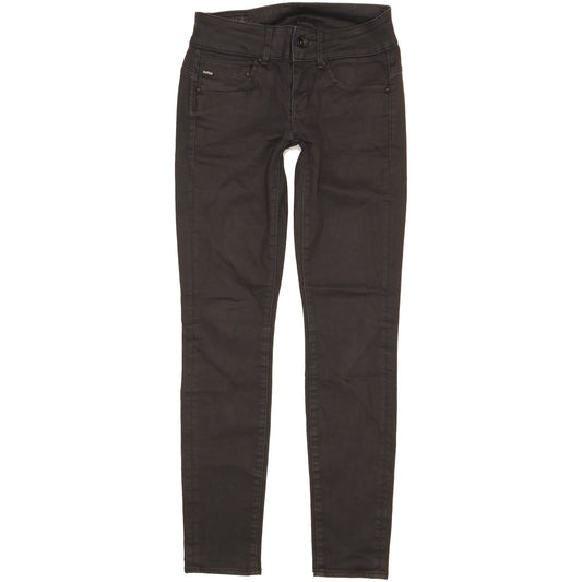 G-Star Midge Cody Women Black Skinny Slim Stretch Jeans W25 L30