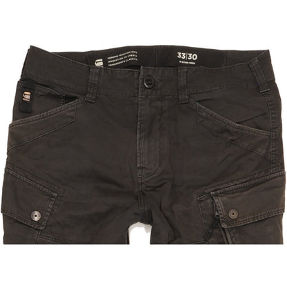 G-Star Roxic Men Black Tapered Relaxed Stretch Jeans W33 L30