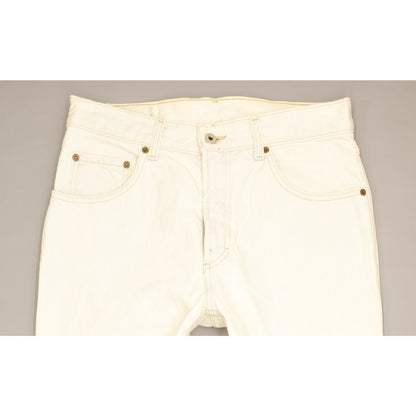 Mustang Nevada Men White Straight Regular Jeans W32 L33