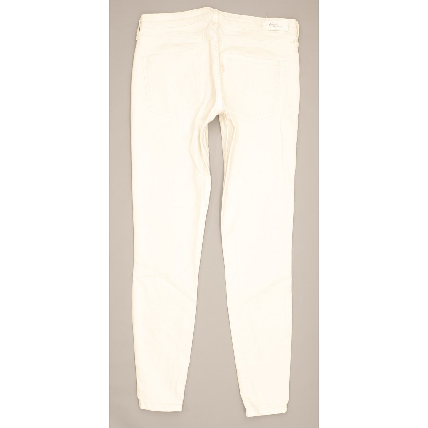 Levi's Women White Skinny Slim Stretch Jeans W27 L30
