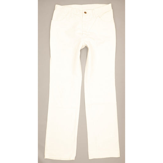 Wrangler Men White Straight Regular Jeans W32 L33