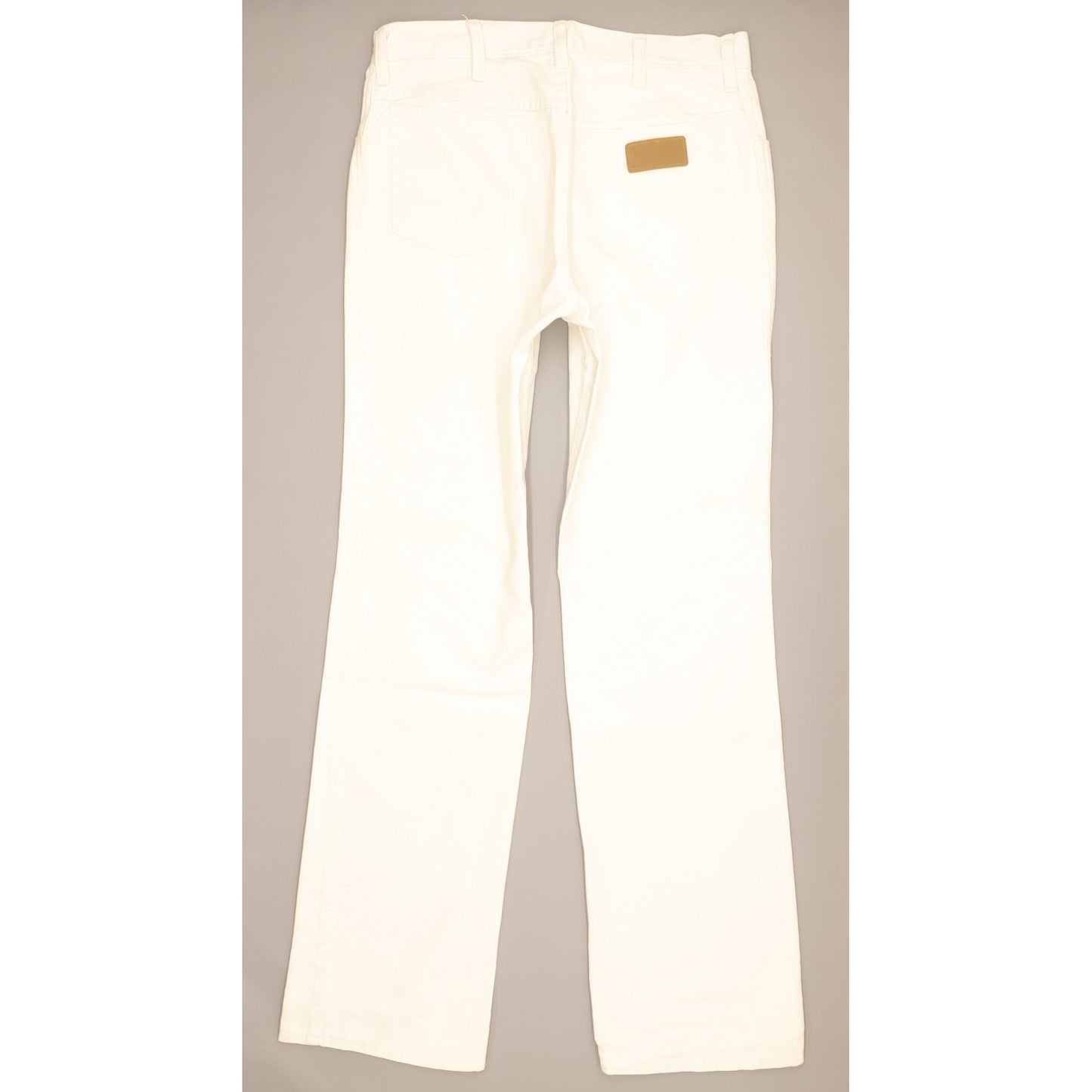 Wrangler Men White Straight Regular Jeans W32 L33