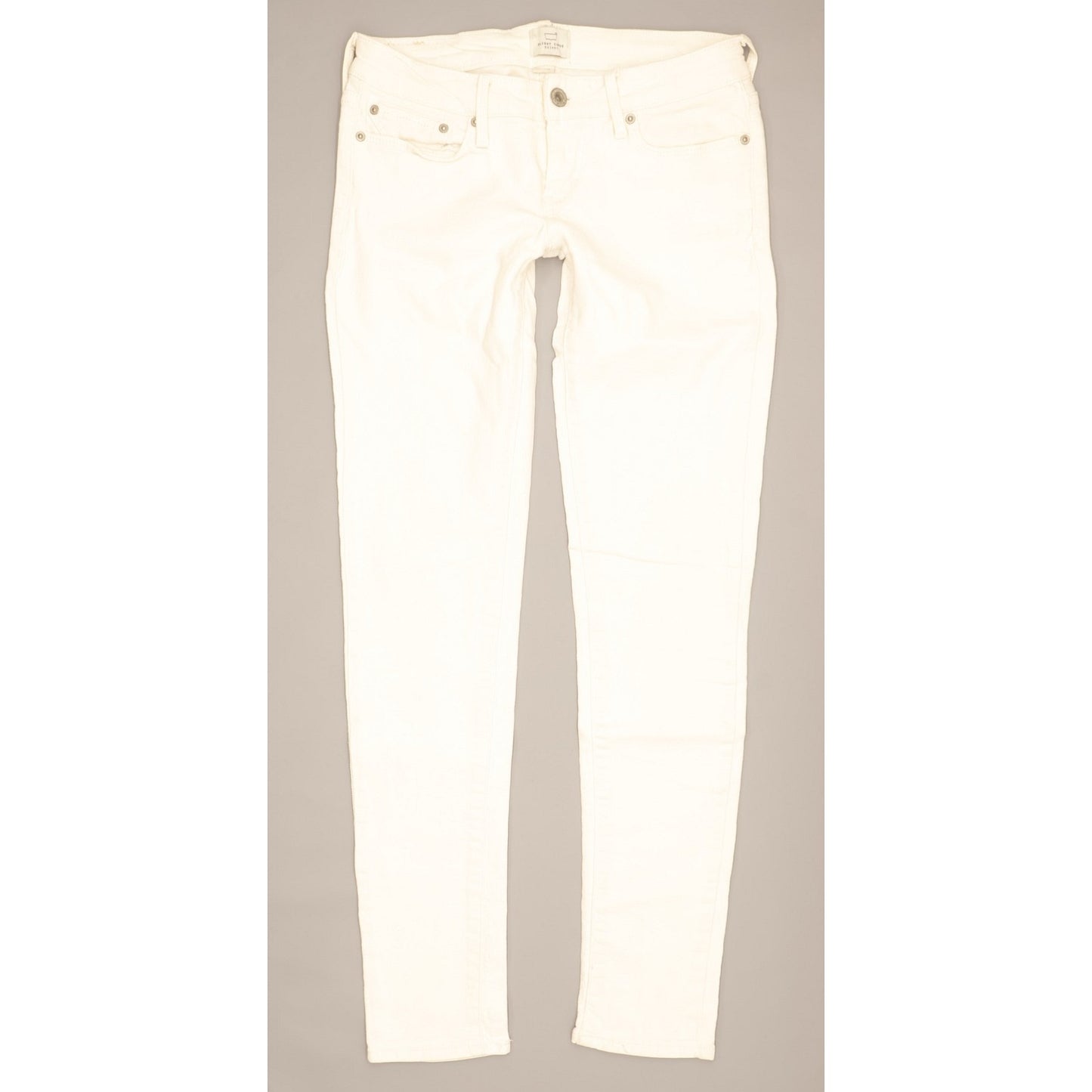 Levi's Slight Curve Women White Skinny Slim Stretch Jeans W28 L29