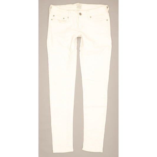 Levi's Slight Curve Women White Skinny Slim Stretch Jeans W28 L29