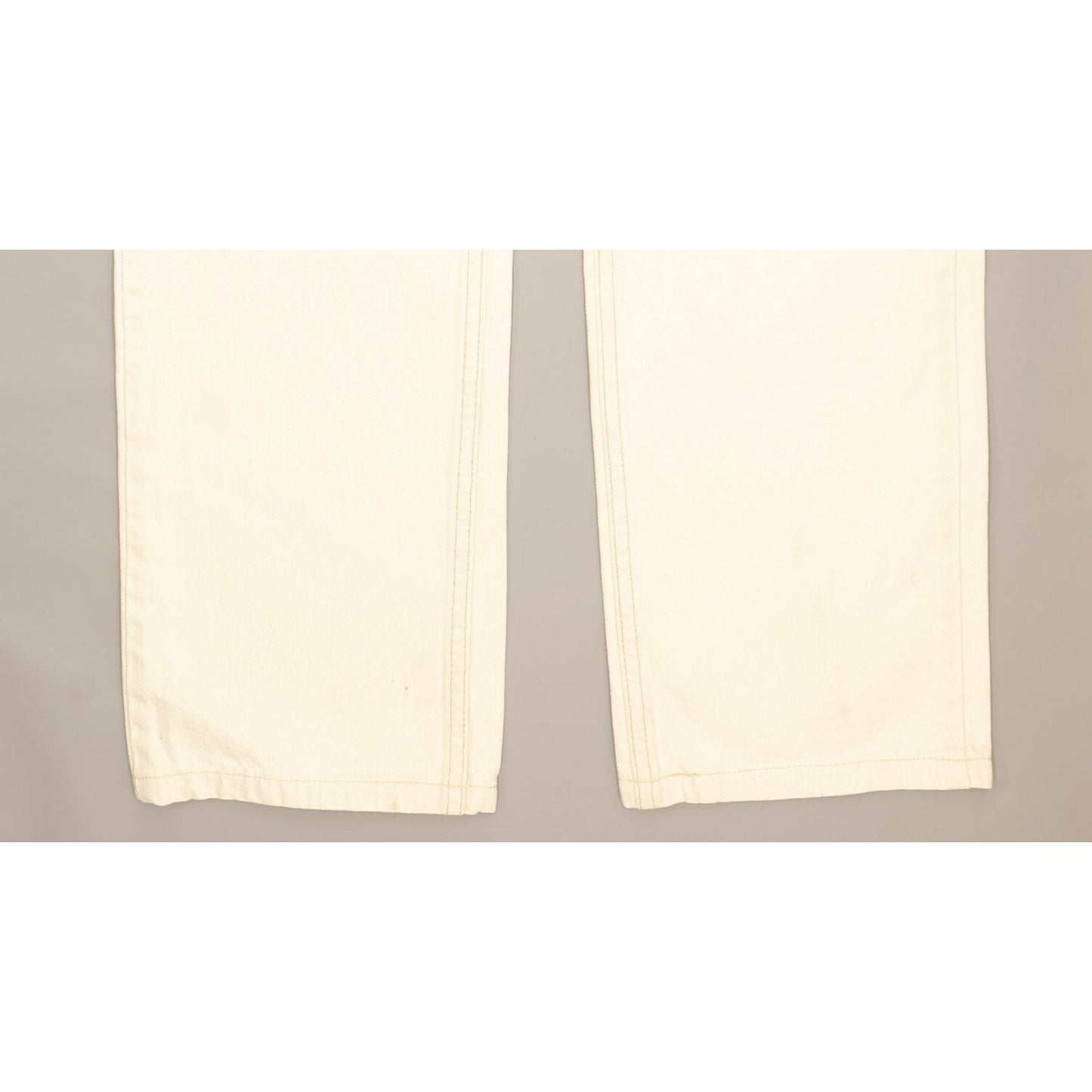 Lee Men Beige Straight Regular Jeans W36 L32