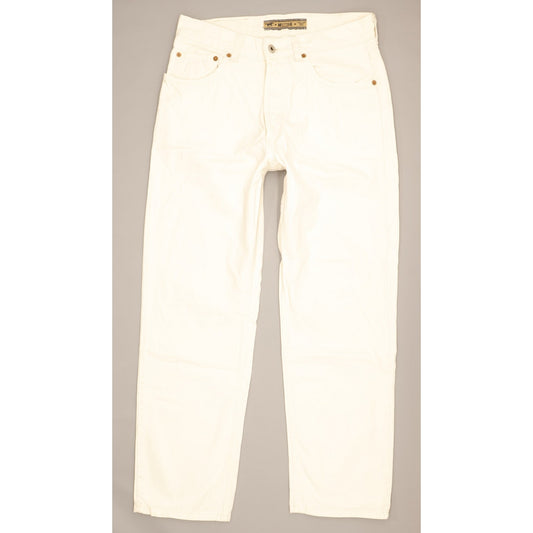 Mustang Men White Straight Regular Jeans W31 L28