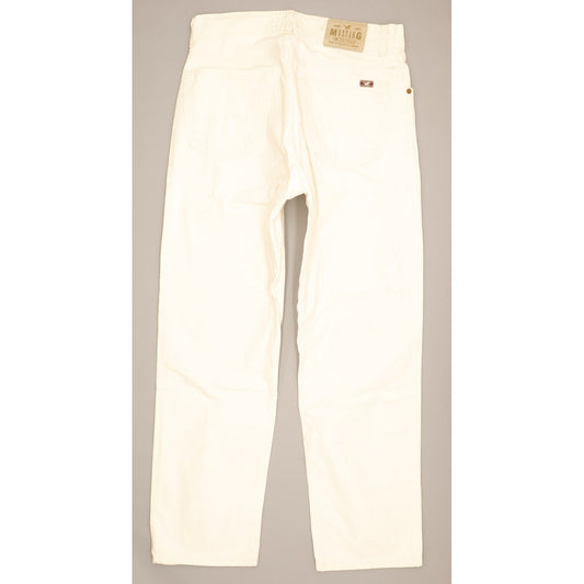 Mustang Men White Straight Regular Jeans W31 L28