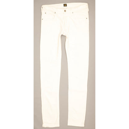 Lee Luke Men White Skinny Slim Stretch Jeans W31 L34