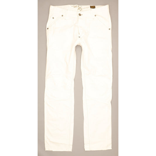 G-Star Elwood Heritage Men White Straight Regular Jeans W34 L32