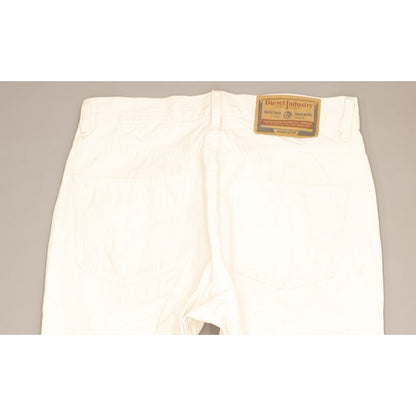 Diesel Cheyenne Men White Straight Regular Jeans W32 L32