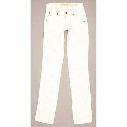 G-Star Elwood 5620 Women White Straight Slim Stretch Jeans W26 L32