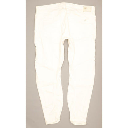 G-Star Arc 3D Women White Tapered Relaxed Boyfriend Stretch Jeans W34 L29