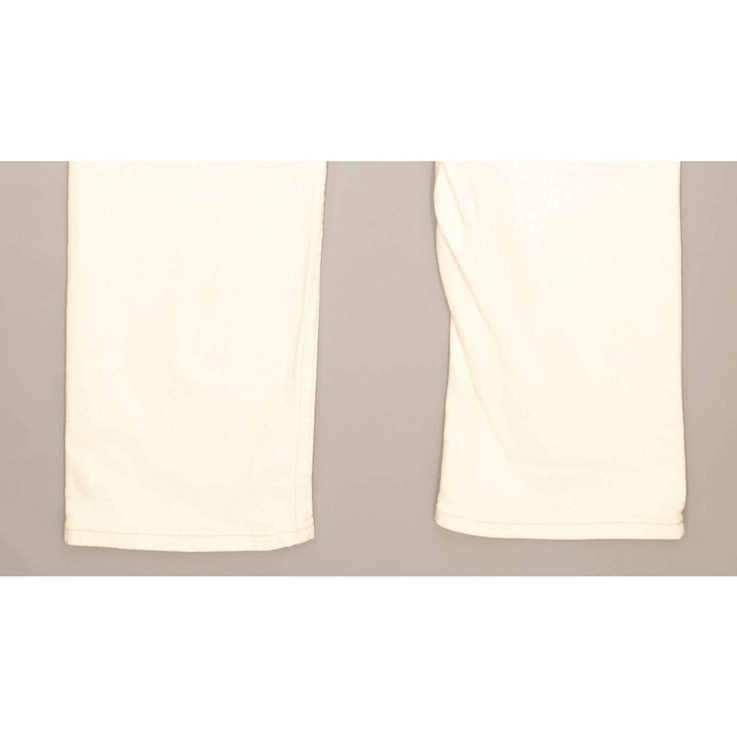 Lee Marion Women Beige Straight Regular Stretch Jeans W31 L32