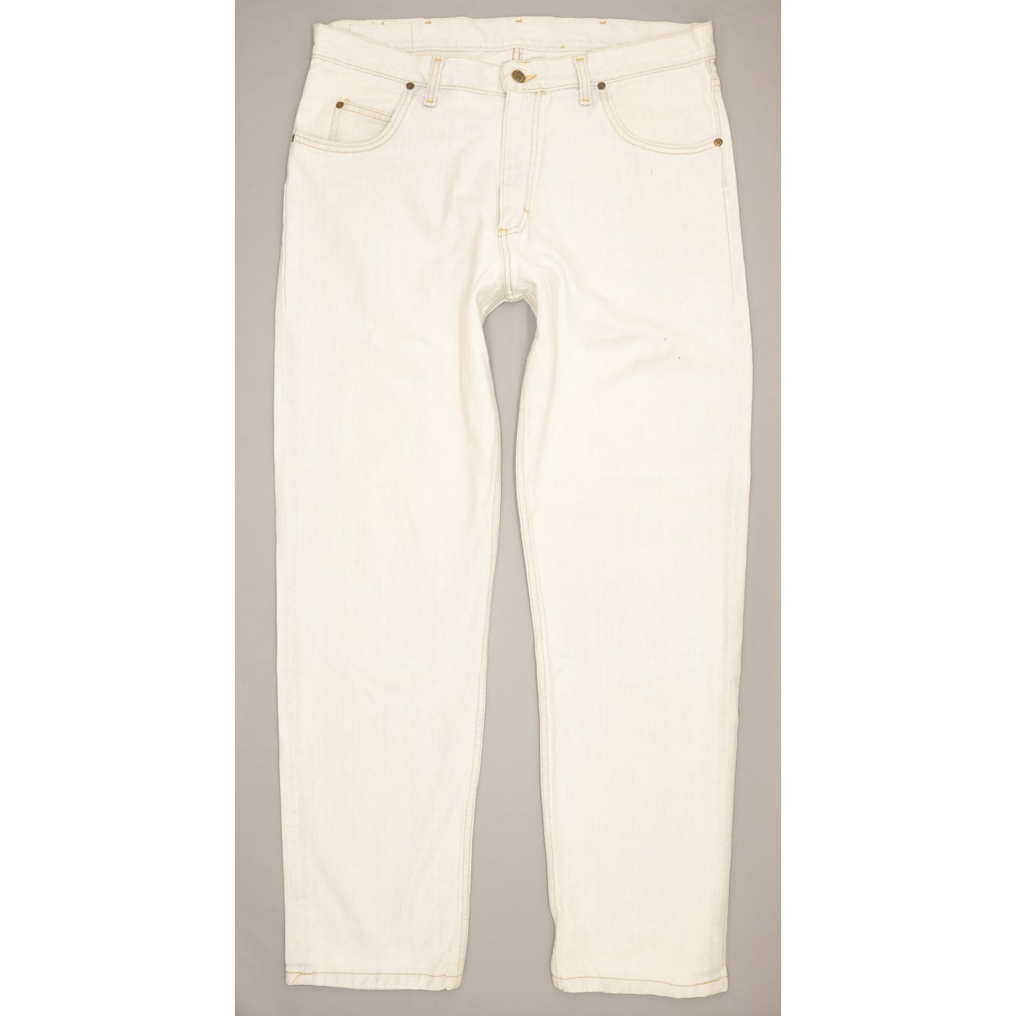 Lee Brooklyn Men Blue Straight Regular Jeans W38 L34
