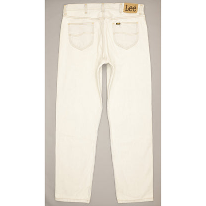 Lee Brooklyn Men Blue Straight Regular Jeans W38 L34