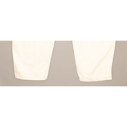 Levi's White Tapered Relaxed Boyfriend Jeans High Waisted W31 L28