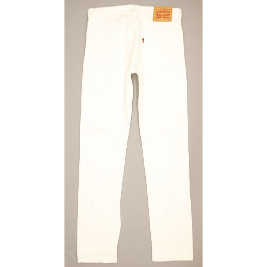 Levi's 511 Men White Straight Slim Stretch Jeans W32 L34