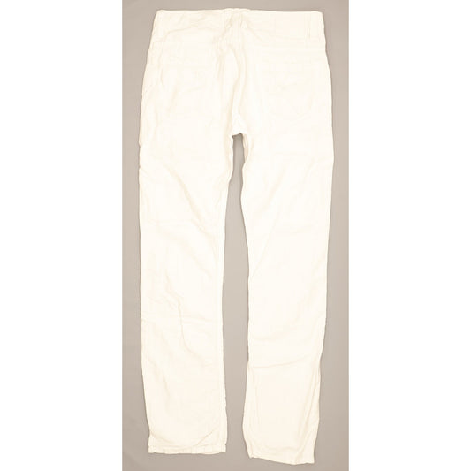 Diesel Revick Men White Straight Slim Jeans W30 L30