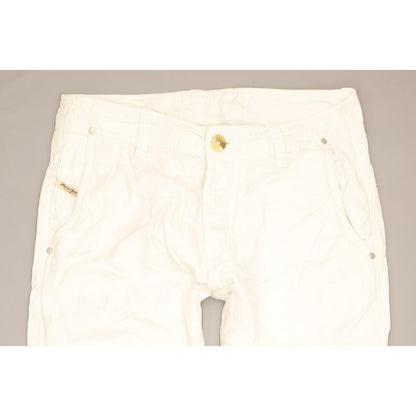 Diesel Revick Men White Straight Slim Jeans W30 L30