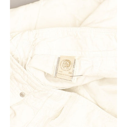 Diesel Revick Men White Straight Slim Jeans W30 L30