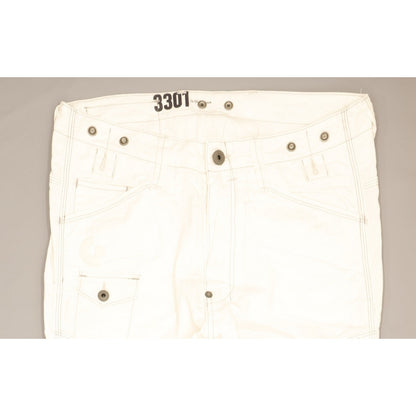 G-Star RB Men White Tapered Loose Jeans W31 L32