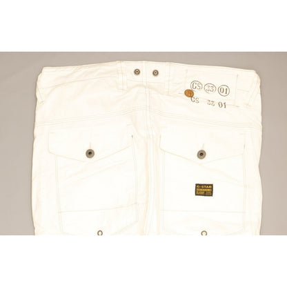 G-Star RB Men White Tapered Loose Jeans W31 L32