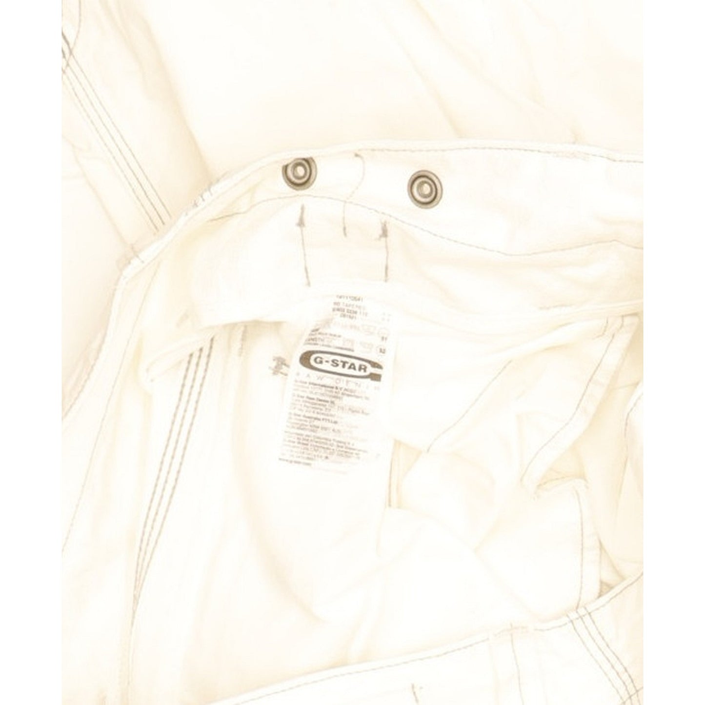G-Star RB Men White Tapered Loose Jeans W31 L32