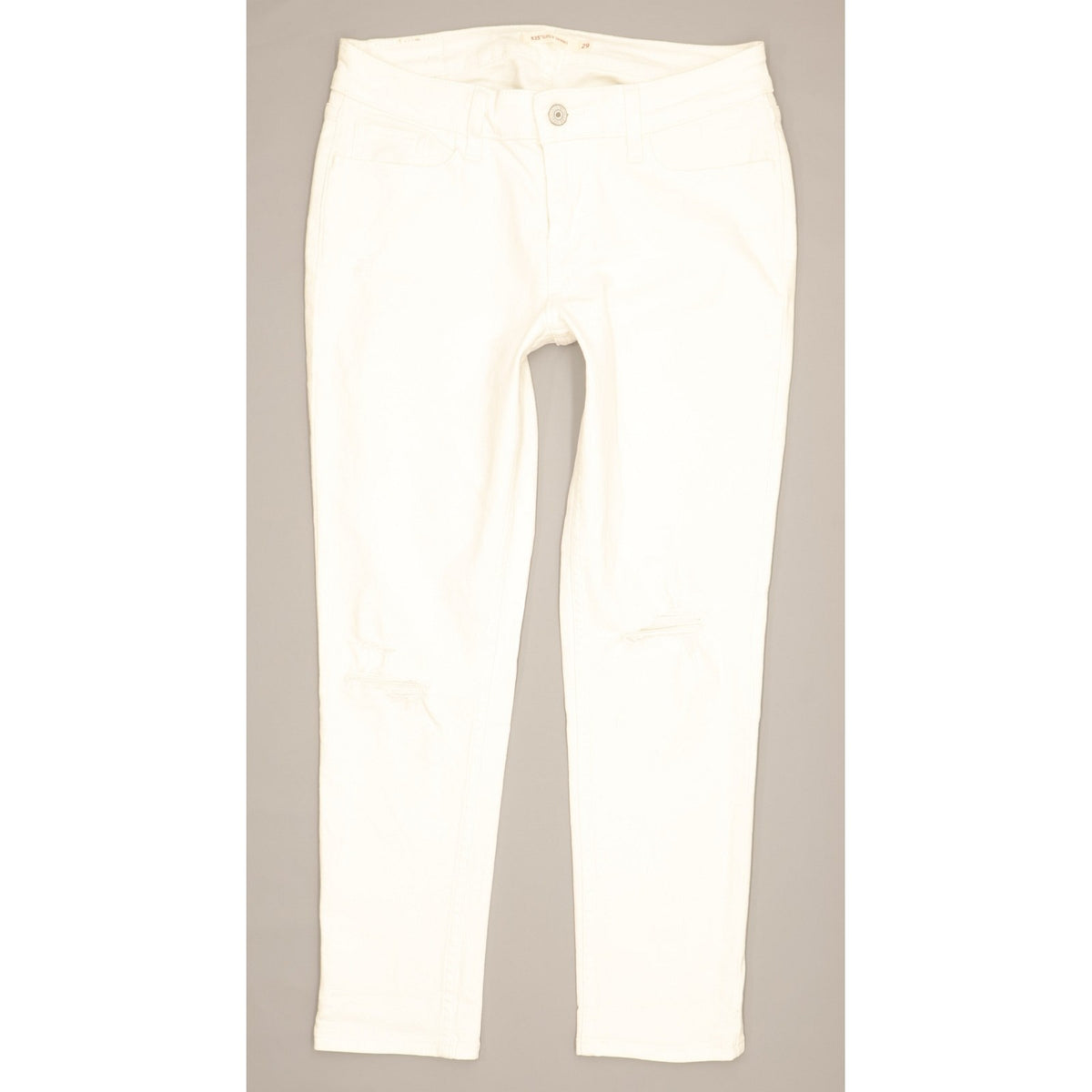 Levi's 535 Women White Skinny Slim Stretch Jeans W29 L26