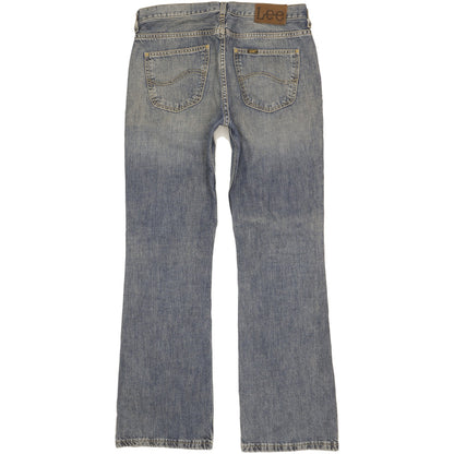 Lee Denver Men Blue Bootcut Regular Jeans W34 L33