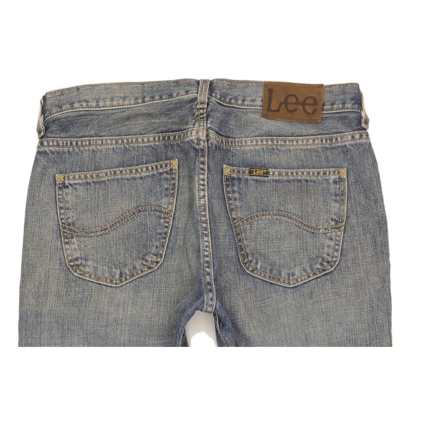 Lee Denver Men Blue Bootcut Regular Jeans W34 L33