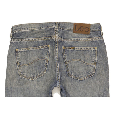 Lee Denver Men Blue Bootcut Regular Jeans W34 L33