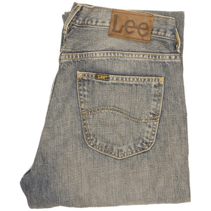 Lee Denver Men Blue Bootcut Regular Jeans W34 L33